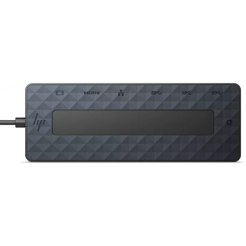 HP Universal USB-C Multiport Hub USB 3.2 Gen 1 Type-C Melns