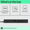HP Universal USB-C Multiport Hub USB 3.2 Gen 1 Type-C Melns