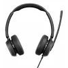 Lenovo 4Z21P85373 austiņas/headset Vadu galvas saite Birojs/Zvanu centrs USB Type-C / USB Type-A Melns