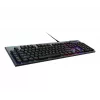 LOGITECH G915 X USB-A vadu zema profila spēļu tastatūra taustāma melna Azerty Fr