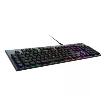 LOGITECH G915 X USB-A vadu zema profila spēļu tastatūra taustāma melna Azerty Fr