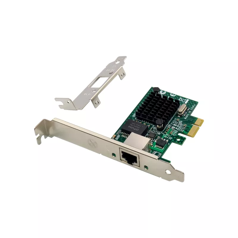 LevelOne Gigabit PCIe tīkla karte, iekļauts zema profila kronšteins