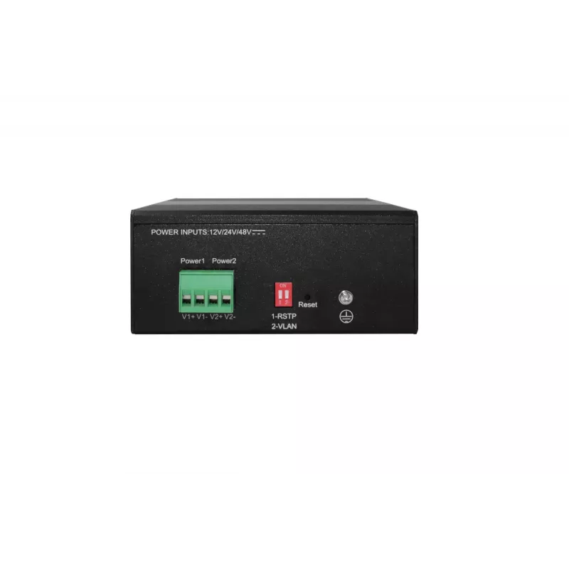 LevelOne Hilbert 10 portu industriālais Gigabit Smart Lite slēdzis, 8x RJ45, 2x SFP