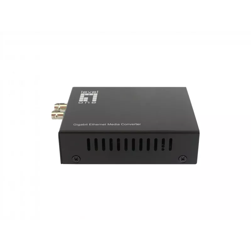 LevelOne RJ45 uz ST Gigabitu mediju pārveidotājs, vienmoda šķiedra, 1310nm, 20km