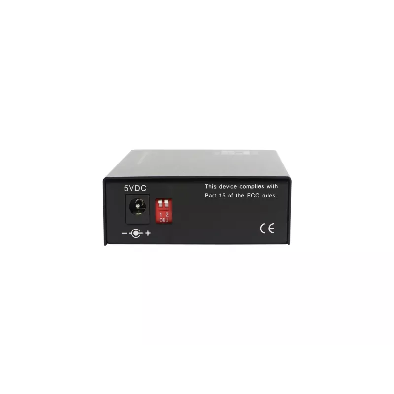 LevelOne RJ45 uz ST Gigabitu mediju pārveidotājs, vienmoda šķiedra, 1310nm, 20km