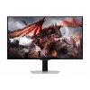 Samsung G80SD datora monitors 81,3 cm (32 colli) 3840 x 2160 4K Ultra HD OLED Sudrabs
