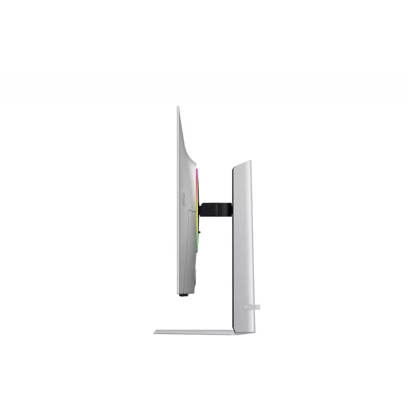 Samsung G80SD datora monitors 81,3 cm (32 colli) 3840 x 2160 4K Ultra HD OLED Sudrabs