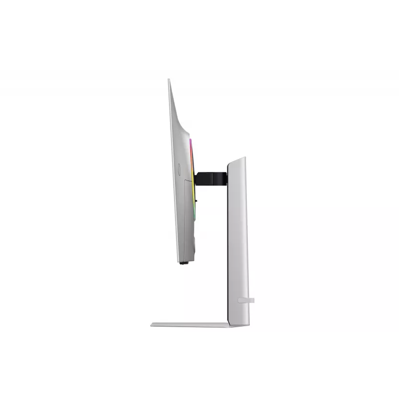 Samsung G80SD datora monitors 81,3 cm (32 colli) 3840 x 2160 4K Ultra HD OLED Sudrabs