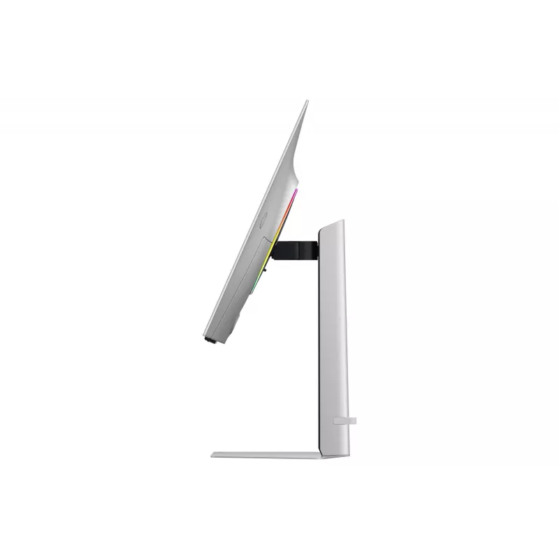 Samsung G80SD datora monitors 81,3 cm (32 colli) 3840 x 2160 4K Ultra HD OLED Sudrabs