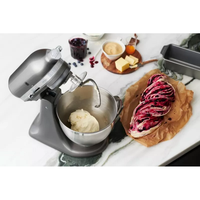 Virtuves kombains KITCHENAID Artisan 300 W 4,8 L Nerūsējošā tērauda bļoda Sudrabs