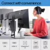HP E-Series E24 G4 FHD monitors, 60,5 cm (23,8 collas), 1920 x 1080 pikseļi, Full HD, LCD, 5 ms, Melns