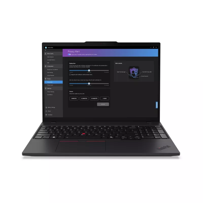 Lenovo ThinkPad T16 Gen 3 Intel Core Ultra 5 125U klēpjdators 40,6 cm (16 collu) WUXGA 16 GB DDR5-SDRAM 512 GB SSD Wi-Fi 6E (802.11ax) Windows 11 Pro melns