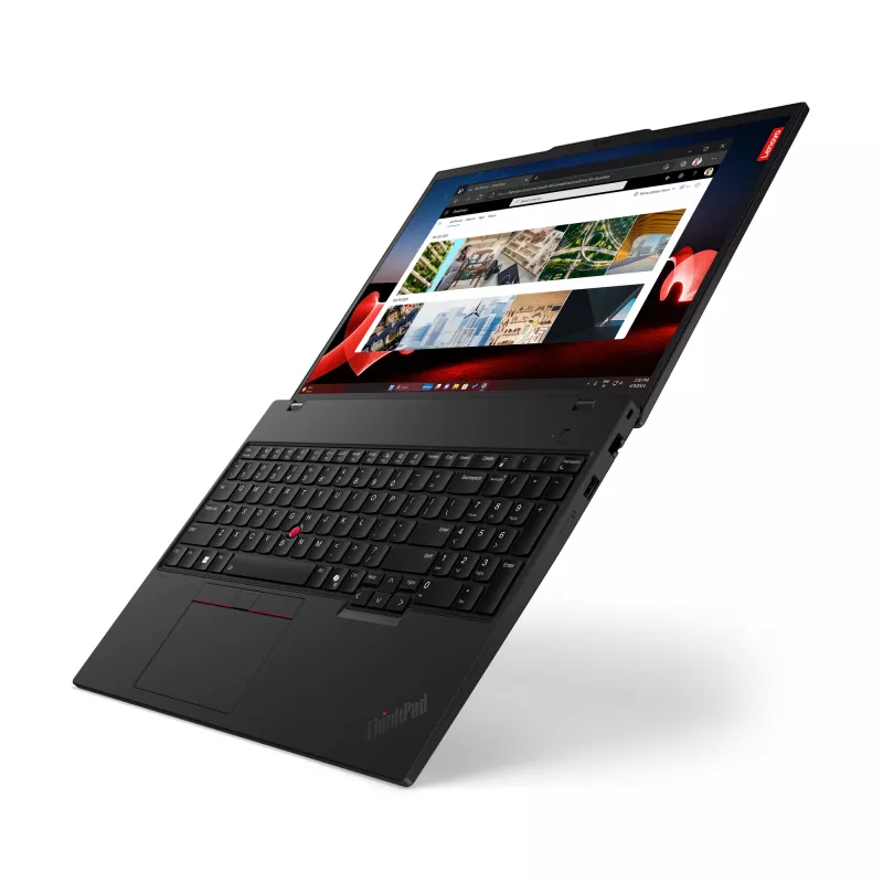 Lenovo ThinkPad T16 Gen 3 Intel Core Ultra 5 125U klēpjdators 40,6 cm (16 collu) WUXGA 16 GB DDR5-SDRAM 512 GB SSD Wi-Fi 6E (802.11ax) Windows 11 Pro melns
