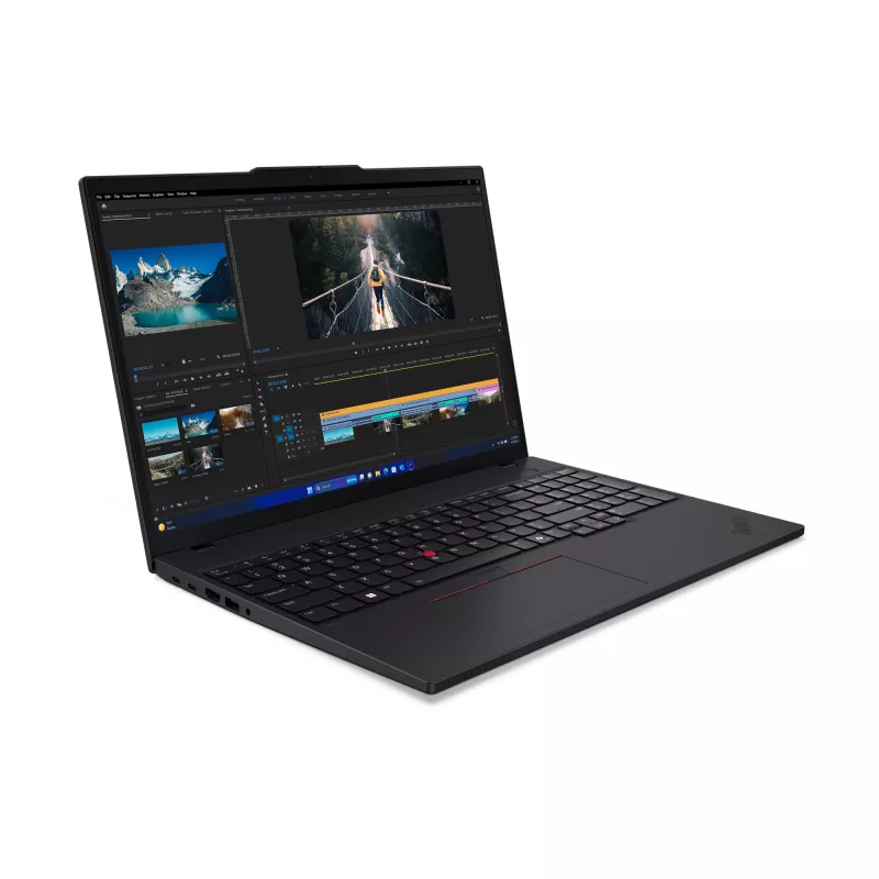 Lenovo ThinkPad T16 Gen 3 Intel Core Ultra 5 125U klēpjdators 40,6 cm (16 collu) WUXGA 16 GB DDR5-SDRAM 512 GB SSD Wi-Fi 6E (802.11ax) Windows 11 Pro melns