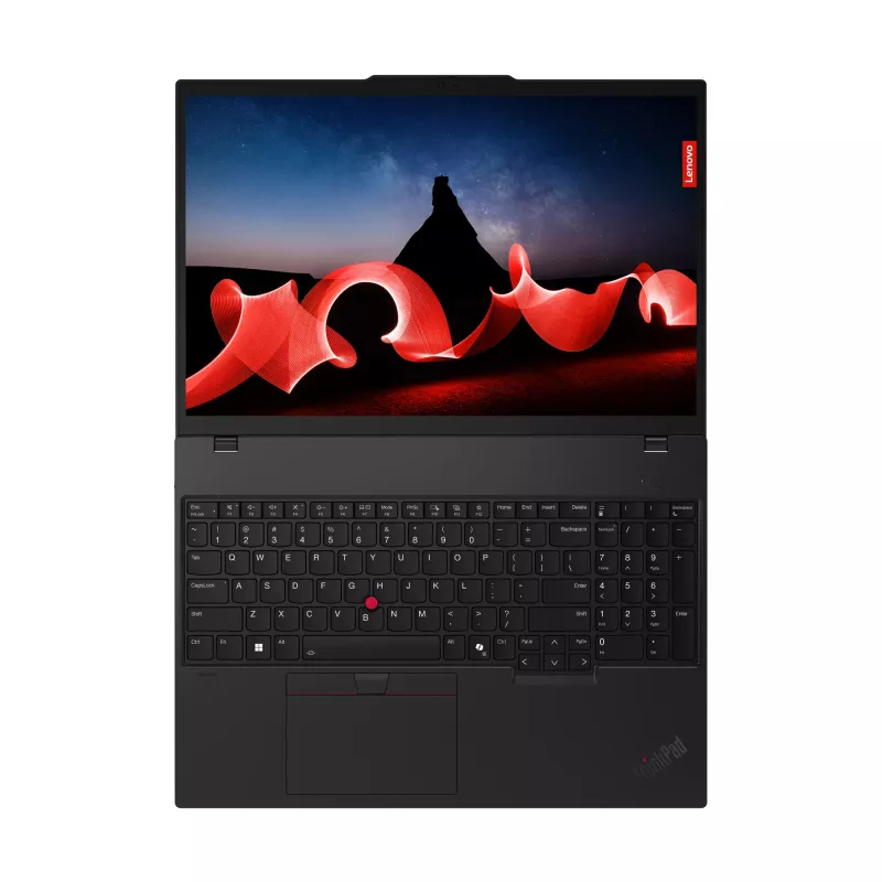 Lenovo ThinkPad T16 Gen 3 Intel Core Ultra 5 125U klēpjdators 40,6 cm (16 collu) WUXGA 16 GB DDR5-SDRAM 512 GB SSD Wi-Fi 6E (802.11ax) Windows 11 Pro melns