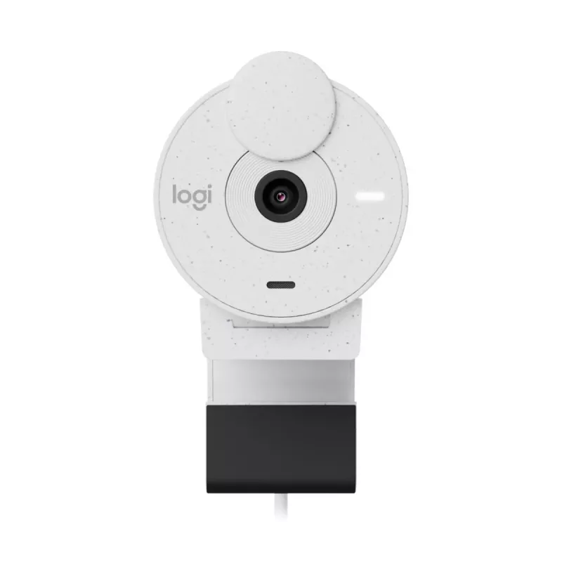 LOGITECH Brio 300 Full HD tīmekļa kamera - baltā krāsā
