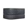 LOGITECH Ergo K860 - Bezvadu sadalītā tastatūra Business Graphite Qwerty US Int'l