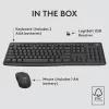 Logitech MK370 Combo for Business pilna izmēra bezvadu tastatūra un pele