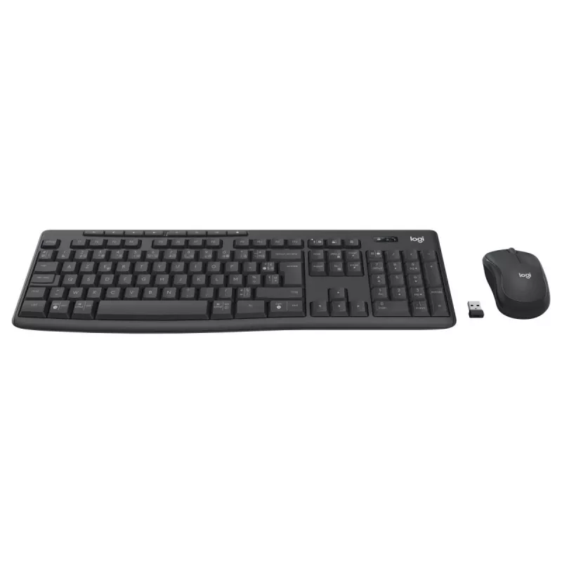 Logitech MK370 Combo for Business pilna izmēra bezvadu tastatūra un pele