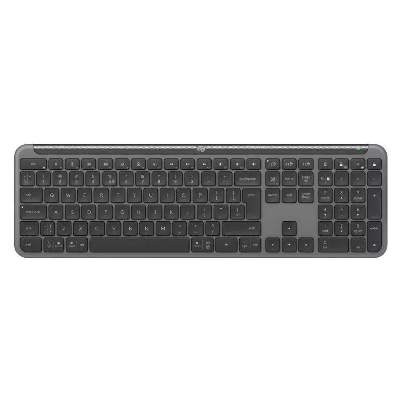 LOGITECH Signature plāns Combo Mk950 - Bezvadu tastatūra/pele - Grafīta - Qwerty US/Int'l