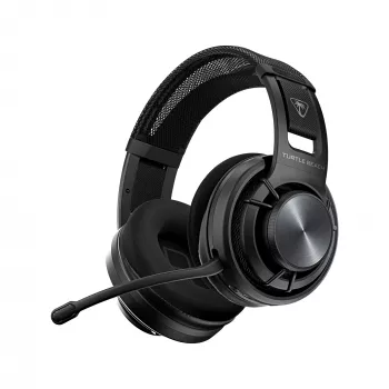 Turtle Beach Atlas Air bezvadu atvērtā tipa austiņas spēlēm ar 24 bitu augstas precizitātes audio, profesionālas klases mikrofonu, peldošajām kausiņām, atmiņas putu polsteriem un Bluetooth, datoram