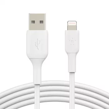 BELKIN Lightning uz USB-A kabelis 1m balts