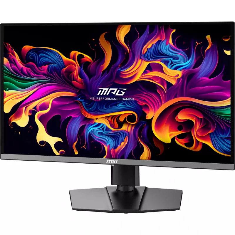 MSI MPG 272URXDE QD-OLED datora monitors 67,3 cm (26,5 collas) 3840 x 2160 pikseļi 4K Ultra HD Melns