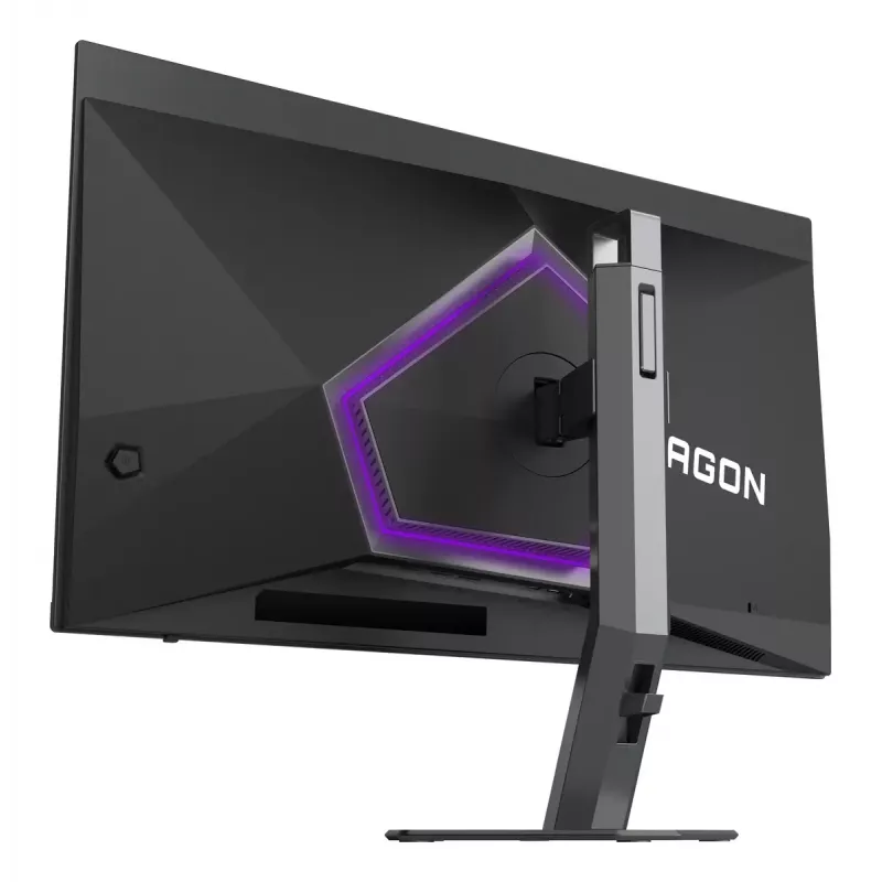 AOC AGON PRO AG276QKD2 datora monitors 67,3 cm (26,5 collas) 2560 x 1440 pikseļi Quad HD QD-OLED Melns, Pelēks