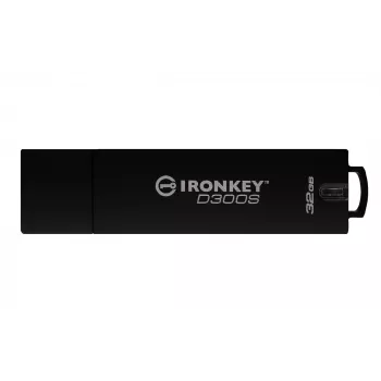 Kingston Technology IronKey 32GB D300S AES 256 XTS šifrēts USB diskdzinis
