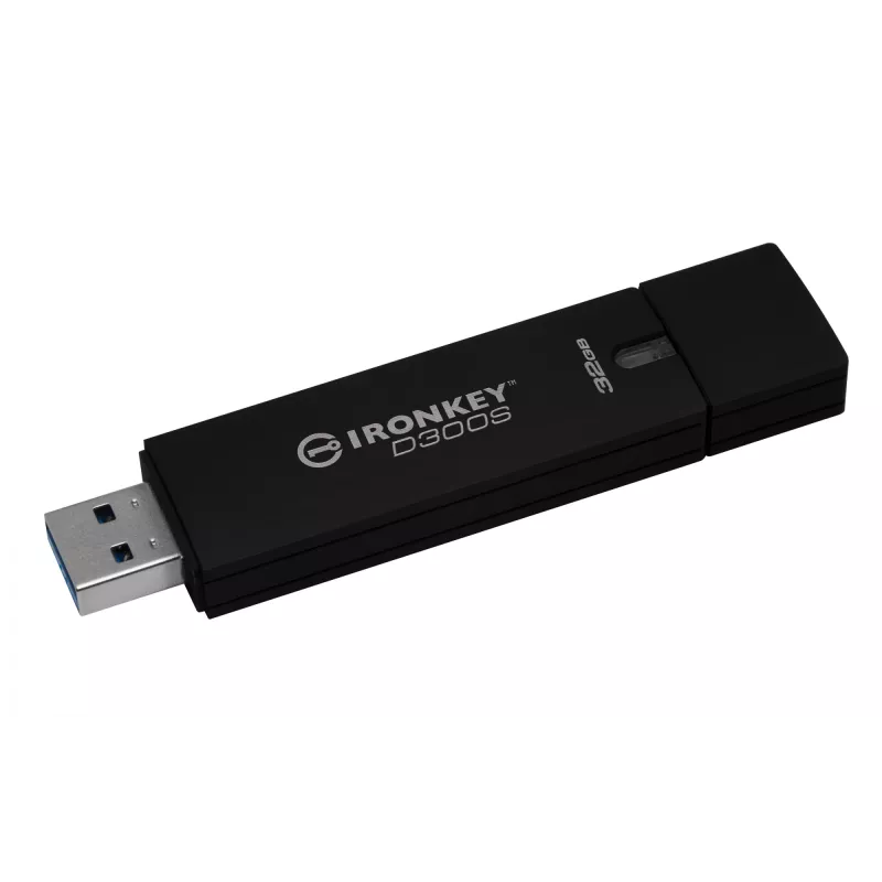 Kingston Technology IronKey 32GB D300S AES 256 XTS šifrēts USB diskdzinis