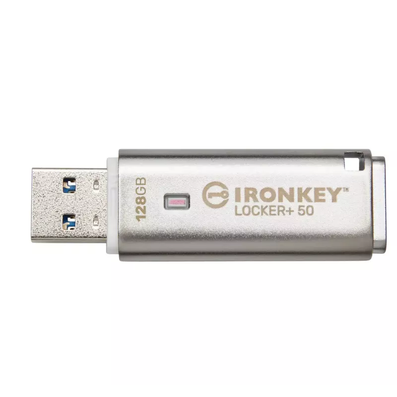 Kingston Technology IronKey 128GB IKLP50 AES USB, ar 256 bitu šifrēšanu