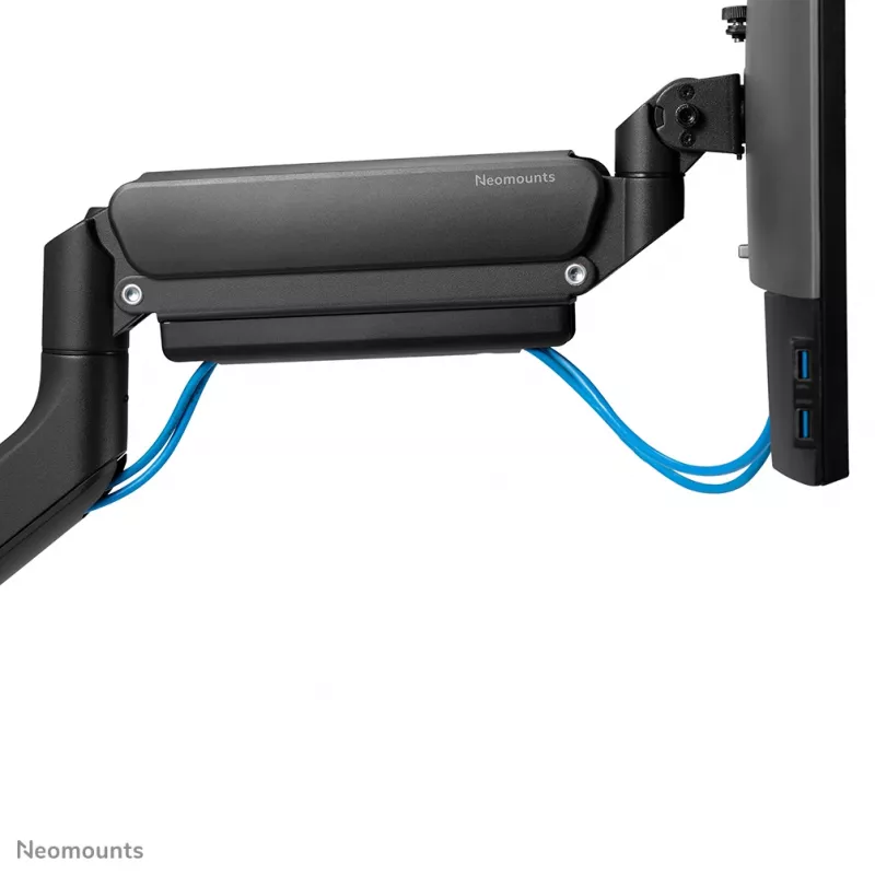 Neomounts DS70-450BL1 Monitora roka 17-42 collas - gāzes atspere - Topfix - 180°-stop