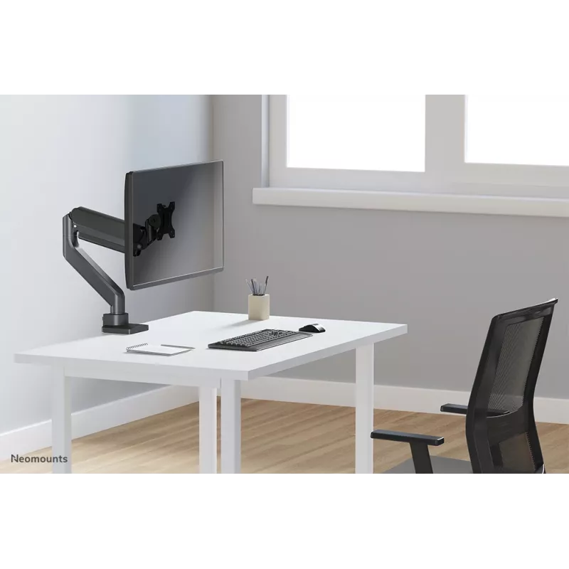 Neomounts DS70-450BL1 Monitora roka 17-42 collas - gāzes atspere - Topfix - 180°-stop