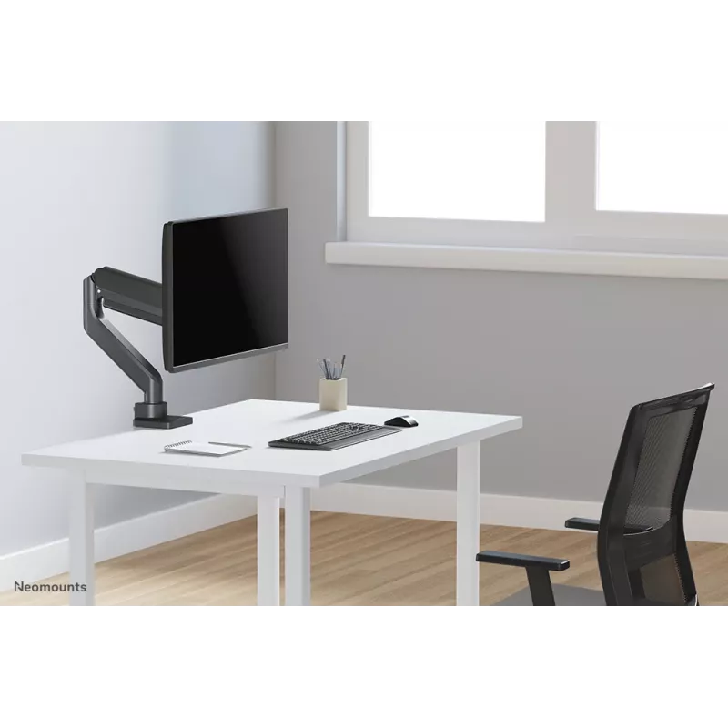 Neomounts DS70-450BL1 Monitora roka 17-42 collas - gāzes atspere - Topfix - 180°-stop