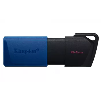 Kingston Technology DataTraveler 64GB USB3.2 Gen 1 Exodia M (melns + zils) – 2 gab.
