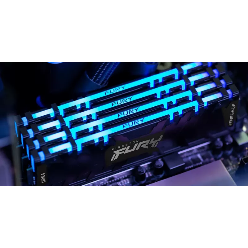 Kingston Technology FURY 32GB 3600MT/s DDR4 CL16 DIMM (2 komplekts) 1Gx8 Renegade RGB