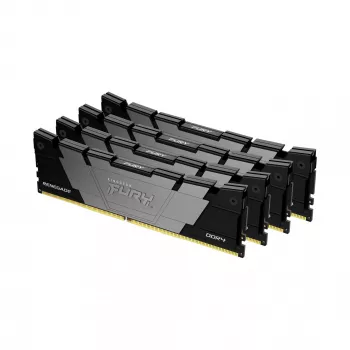 Kingston Technology FURY 32GB 3600MT/s DDR4 CL16 DIMM (4 gab. komplekts) Renegade Melns