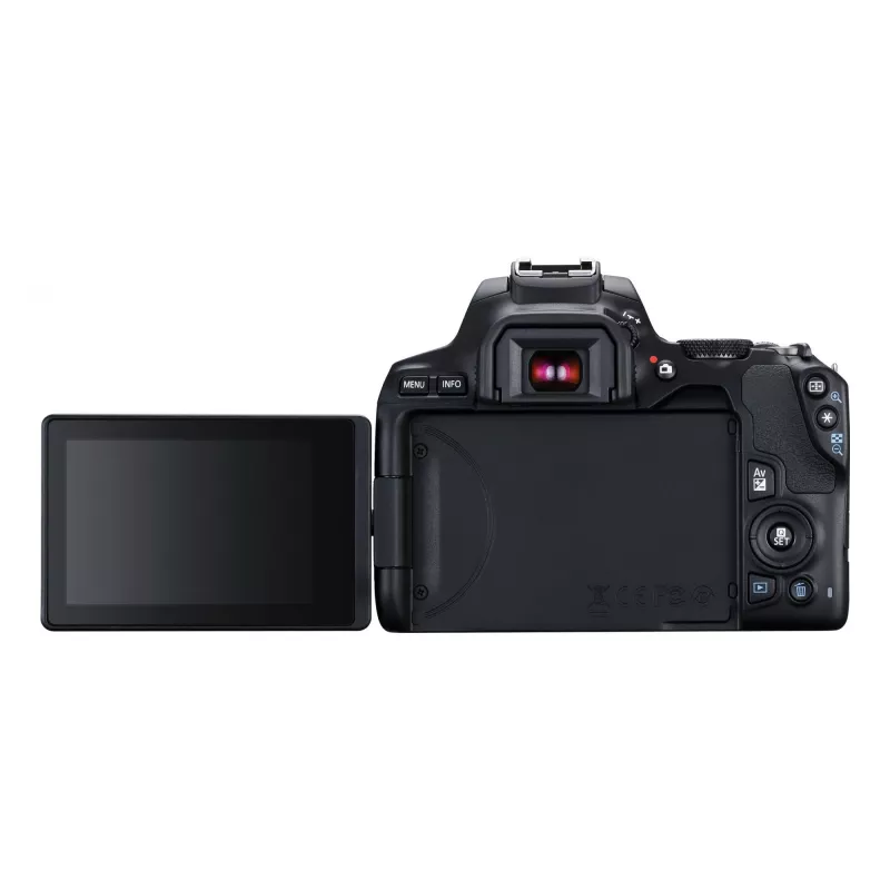 Canon EOS 250D+EF-S 18-55mm spoguļkameras komplekts 24,1 MP CMOS 6000 x 4000 pikseļi melns