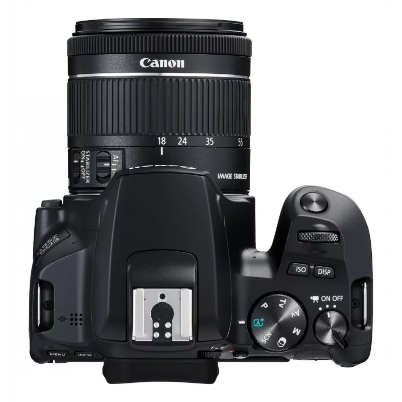 Canon EOS 250D+EF-S 18-55mm spoguļkameras komplekts 24,1 MP CMOS 6000 x 4000 pikseļi melns