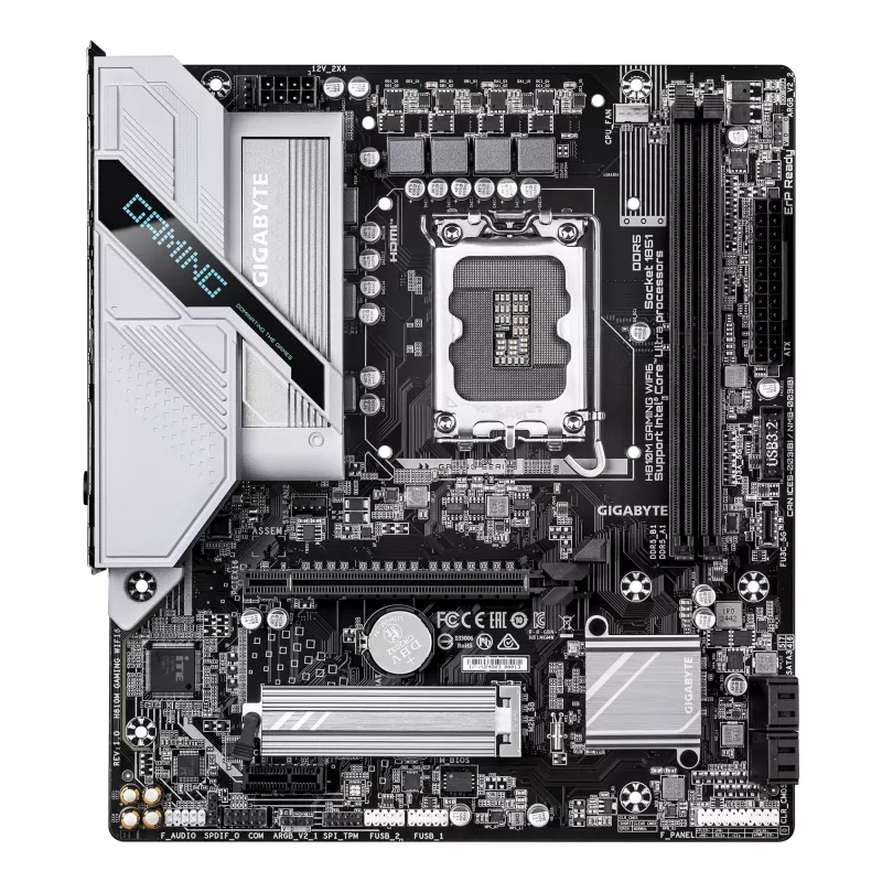 Mātesplate GIGABYTE H810M GAMING WIFI6, Intel Core Ultra, LGA 1851, Micro ATX