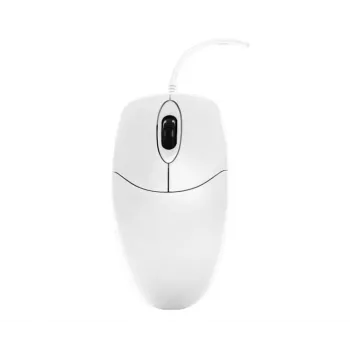 Contour Design Active Key Contour mazgājama pele IP68 ritināšanas ritenis vadu balta PMJ1