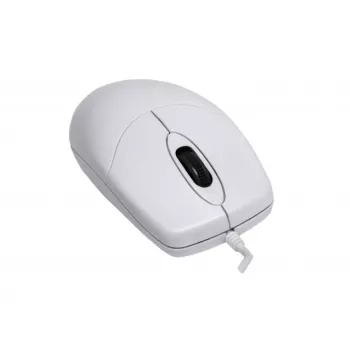 Contour Design Active Key Contour mazgājama pele IP68 ritināšanas ritenis vadu balta PMJ1