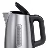 Braun PurShine WK102AI-WK1500BK elektriskā tējkanna 1,7 l 2200 W melna, nerūsējošais tērauds