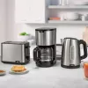 Braun PurShine WK102AI-WK1500BK elektriskā tējkanna 1,7 l 2200 W melna, nerūsējošais tērauds