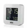 Braun BC08 digitālais modinātājpulkstenis balts