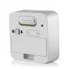 Braun BC08 digitālais modinātājpulkstenis balts