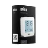 Braun BC08 digitālais modinātājpulkstenis balts