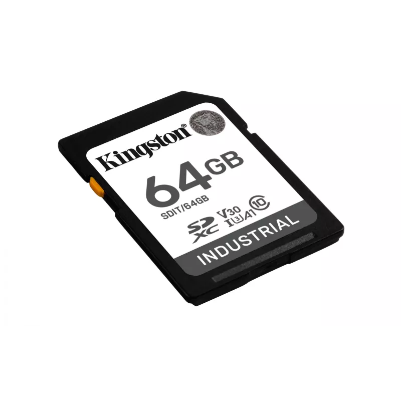 Kingston Technology 64 GB SDXC rūpnieciskā zibatmiņa, UHS-I, pSLC