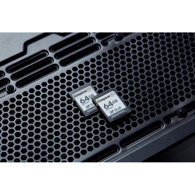 Kingston Technology 64 GB SDXC rūpnieciskā zibatmiņa, UHS-I, pSLC