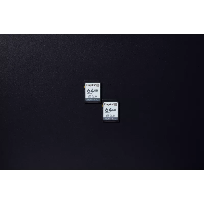 Kingston Technology 64 GB SDXC rūpnieciskā zibatmiņa, UHS-I, pSLC